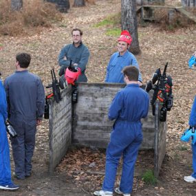 Paintball Brussels - photo terrain action