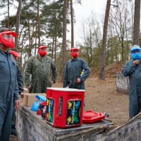 Paintball Brussels - match boisé