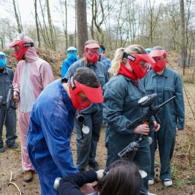 Paintball Brussels - session groupe